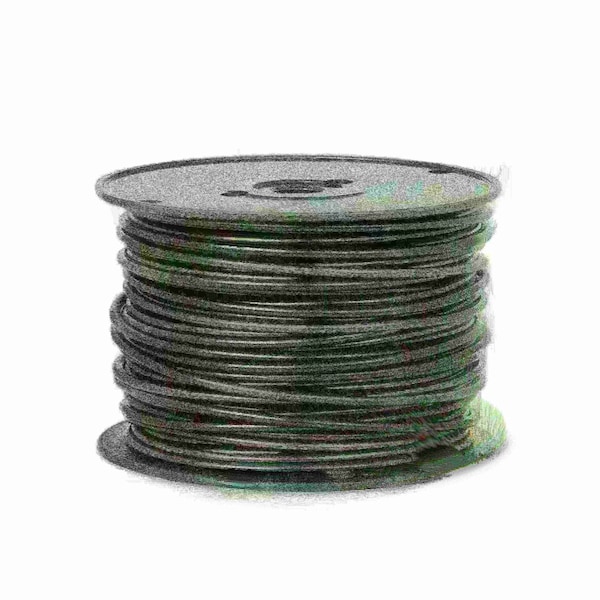 Primary Wire, Hook Up; GPT, 8 AWG, 1C C, Black, PVC, Stranded, 60V, 100 ft.
